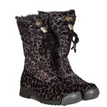 Bumper Grey Leopard Boots