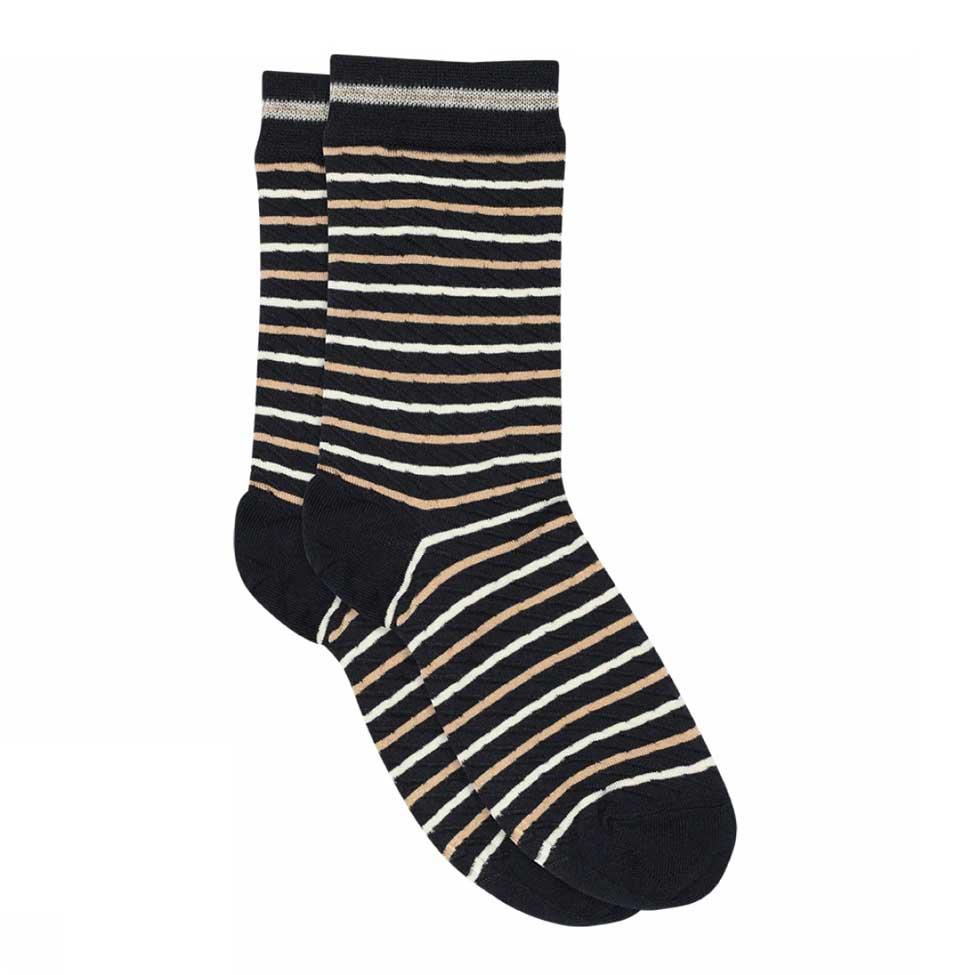 Mp Copenhagen Ditte Navy Socks