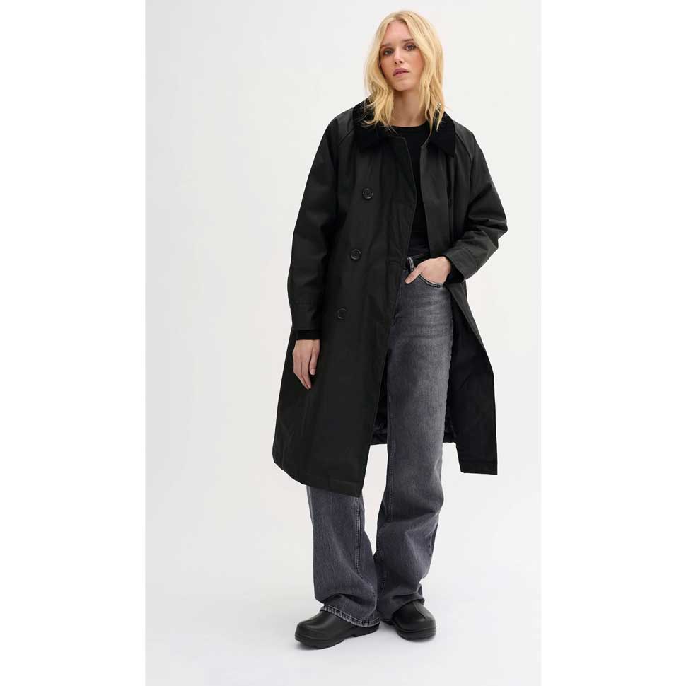 My Essential Wardrobe Gianna Black Trenchcoat