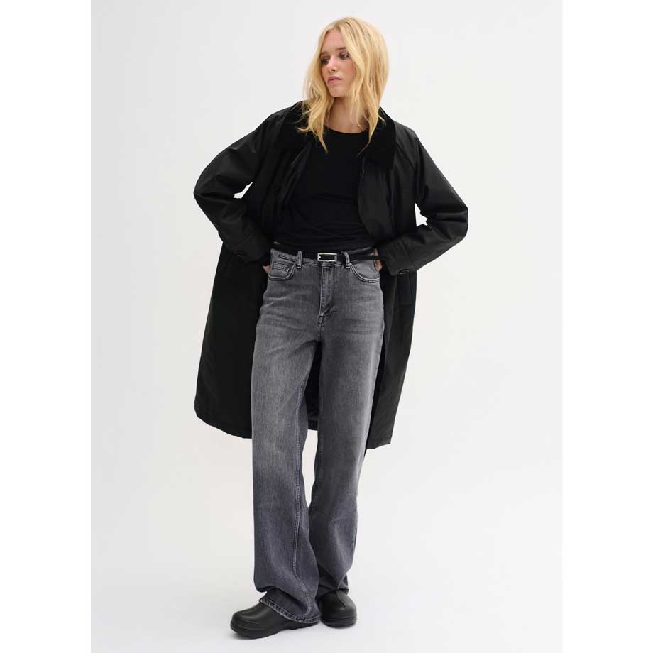 My Essential Wardrobe Gianna Black Trenchcoat