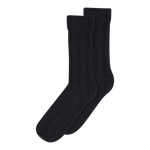 Mp Copenhagen Be Black Ribbed Socks