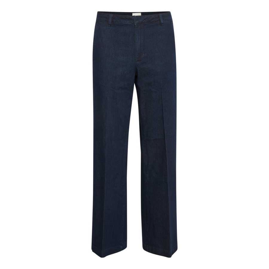 My Essential Wardrobe Lara115 Dark Denim Trousers