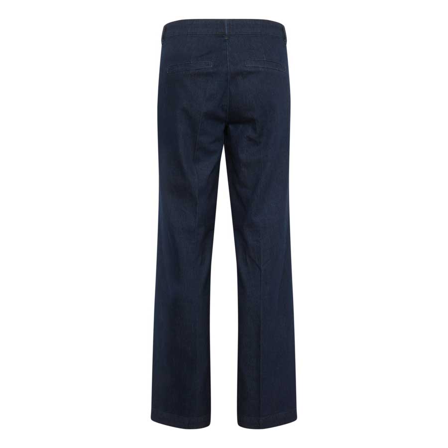 My Essential Wardrobe Lara115 Dark Denim Trousers