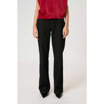 My Essential Wardrobe Lara115 Black Denim Trousers