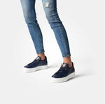 Paul Green Navy Flatform Trainers