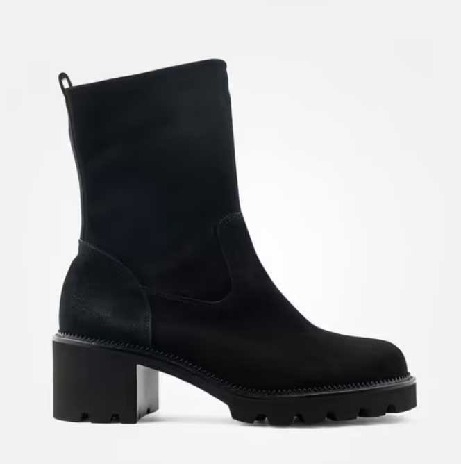 Paul Green Black Suede Boots