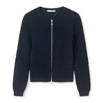 Sibin Linnebjerg Ane Zip Cardigan Navy