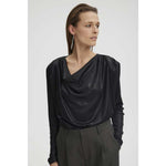 GESTUZ Maddix Black Blouse