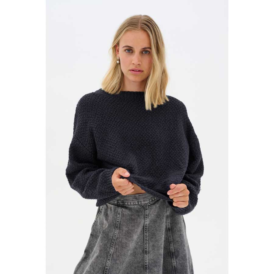 My Essential Wardrobe Carry Saphire Sweater
