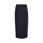 My Essential Wardrobe Lara115 Dark Denim Skirt