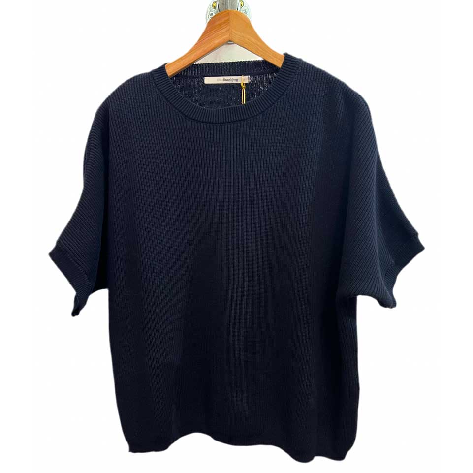 Sibin Linnebjerg Lola Navy Top