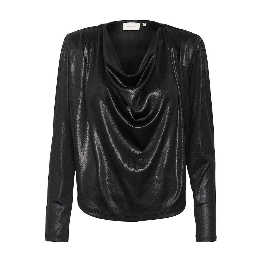 GESTUZ Maddix Black Blouse