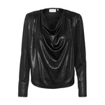 GESTUZ Maddix Black Blouse