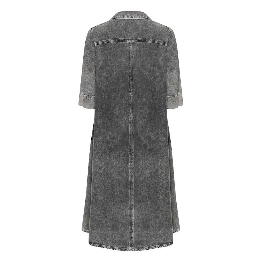 My Essential Wardrobe Malo Grey Denim Dress