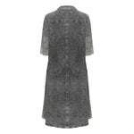 My Essential Wardrobe Malo Grey Denim Dress