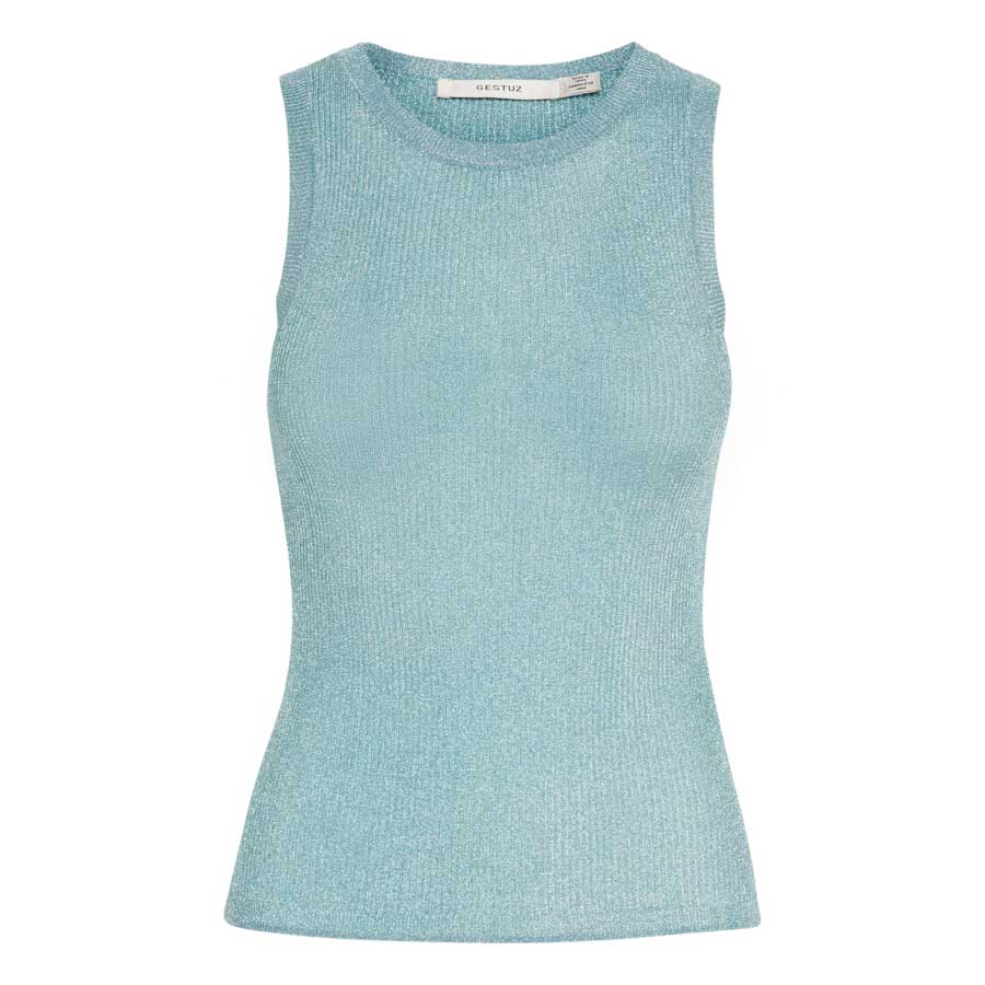 GESTUZ Silvi Ocean Blue Top