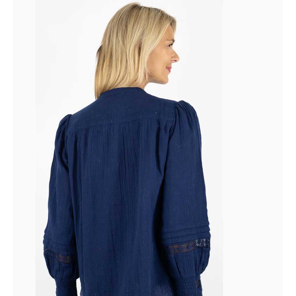 An’ge Sojany Navy Shirt