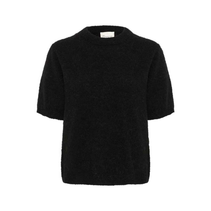 My Essential Wardrobe Tammie Black Sweater