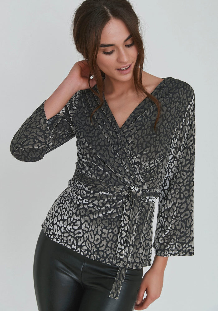 Dry Lake Catta Wrap Top